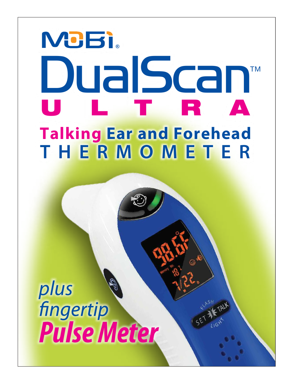 Mobi Technologies 70120 DualScan ULTRA User Manual | 22 pages