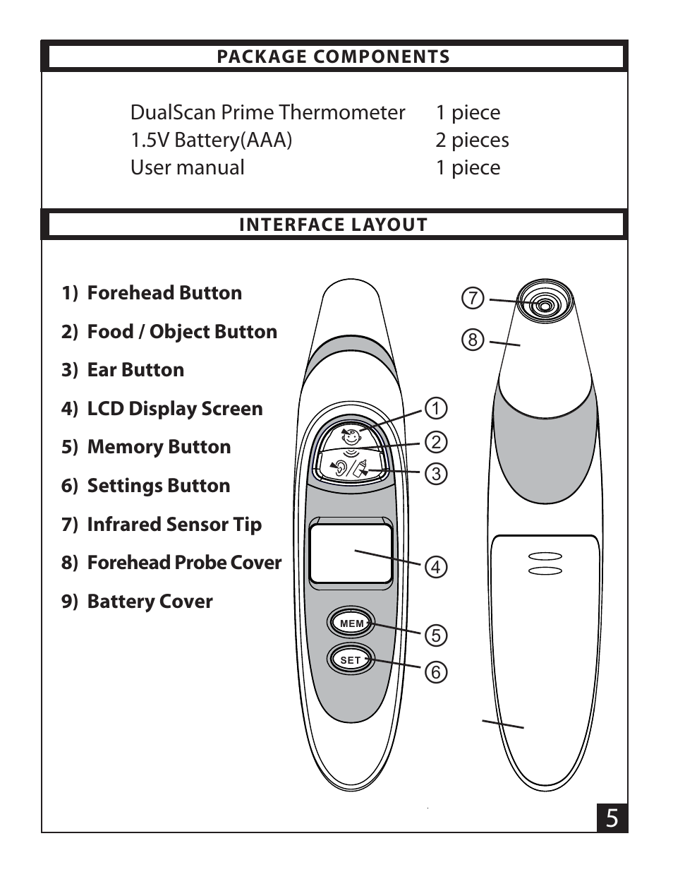 Mobi Technologies 70121 DualScan PRIME User Manual | Page 5 / 22