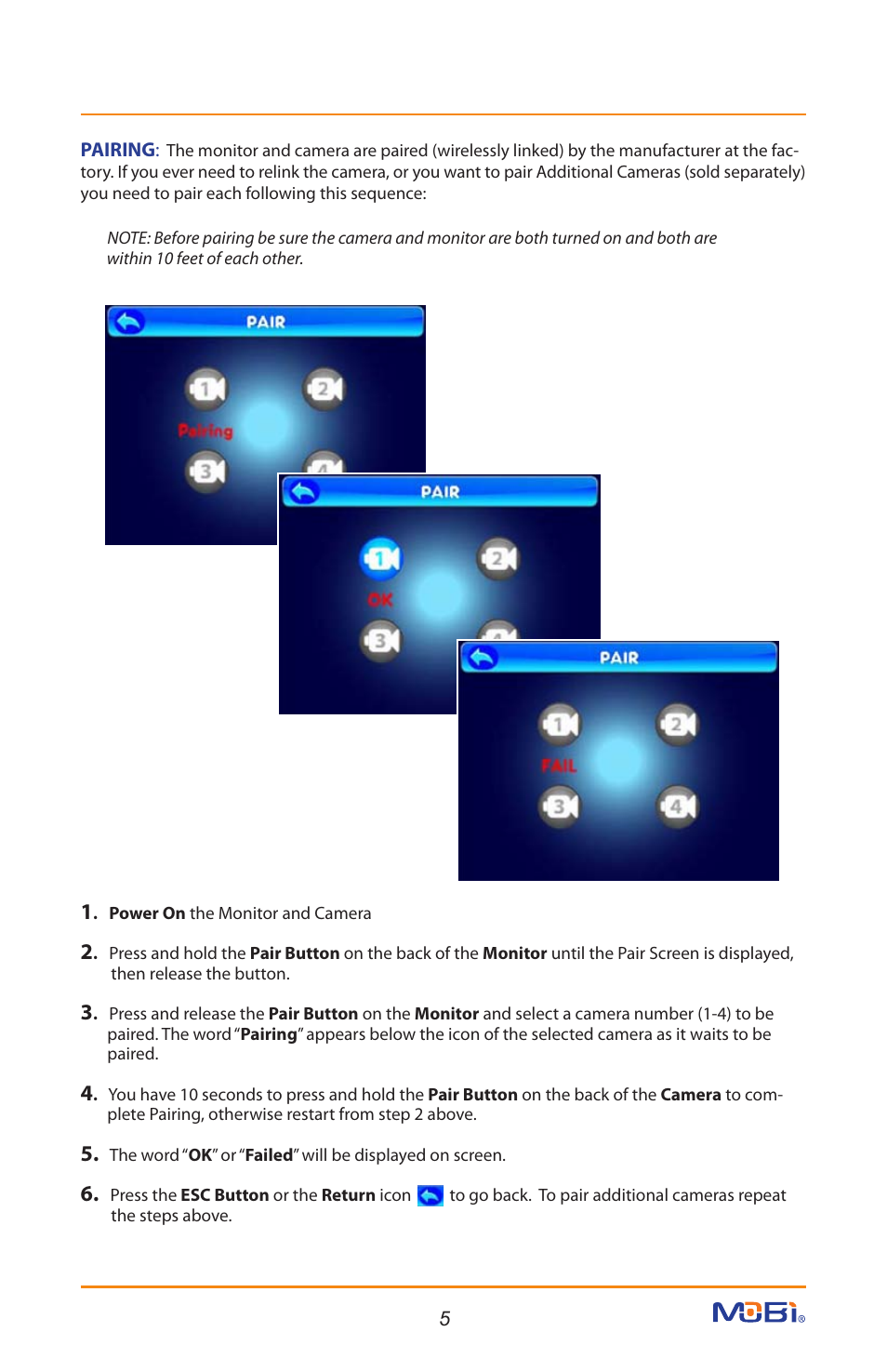 Mobi Technologies 70208 DXR Touch User Manual | Page 7 / 24