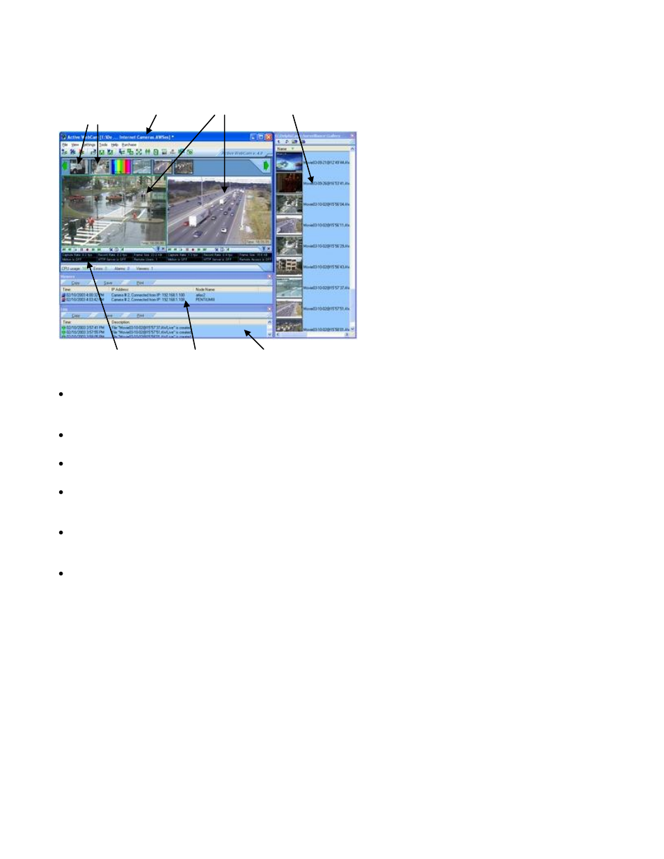 About the recam window | Mobi Technologies 70008 Recam Remote Monitoring User Manual | Page 8 / 44