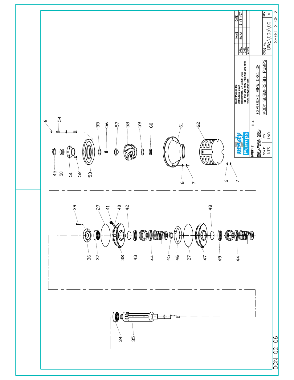 Mody Pumps M 126 T User Manual | Page 13 / 18