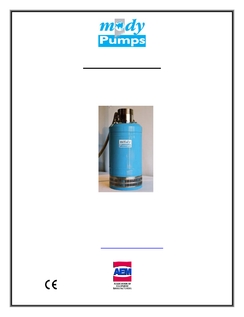 Mody Pumps G 1002 T User Manual | 17 pages