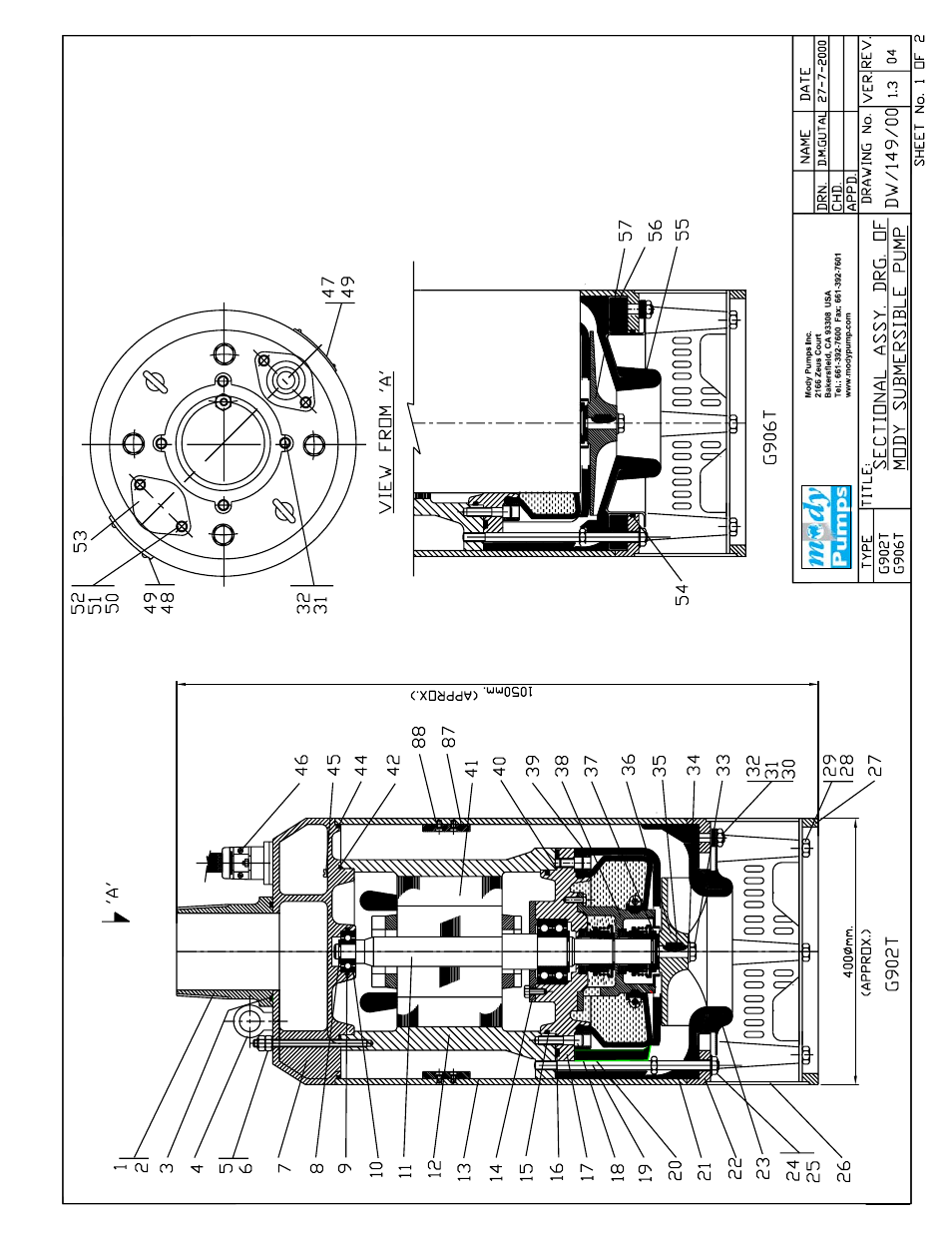 Mody Pumps G 906 T User Manual | Page 12 / 17