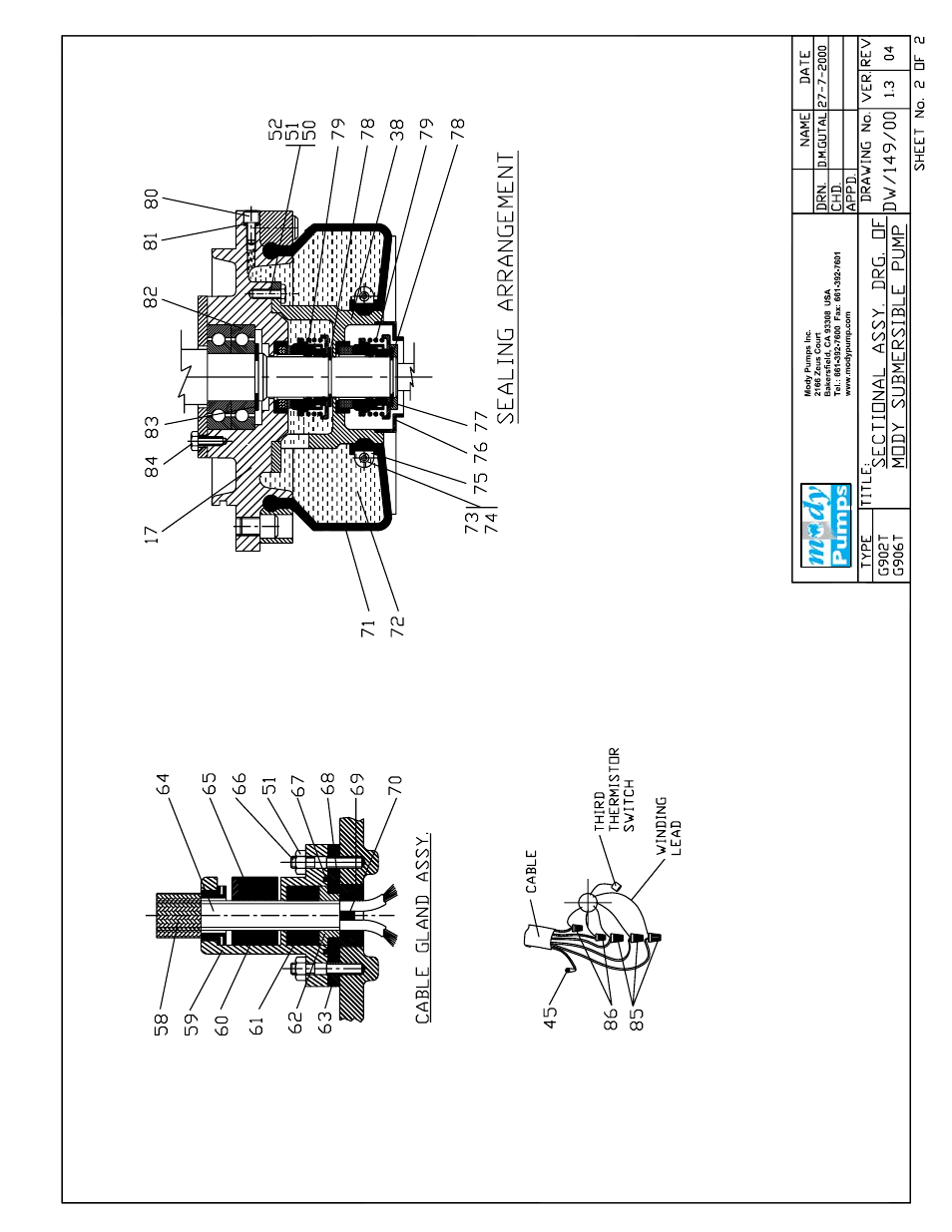 Mody Pumps G 906 T User Manual | Page 13 / 17