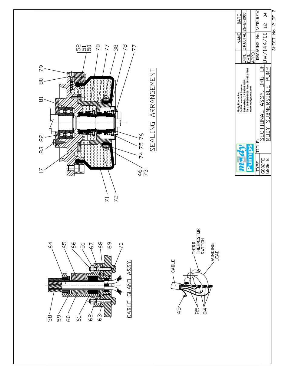 Mody Pumps G 806 T User Manual | Page 13 / 16