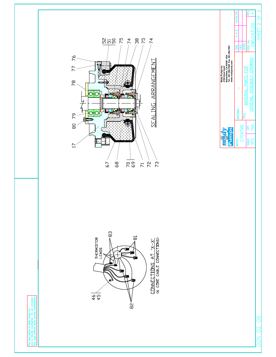 Mody Pumps G 706 TM User Manual | Page 17 / 20