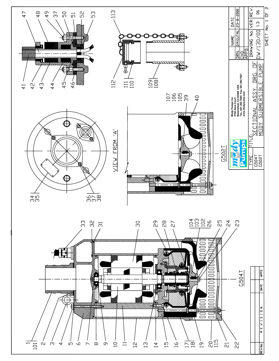 Mody Pumps G 504 T User Manual | Page 11 / 14