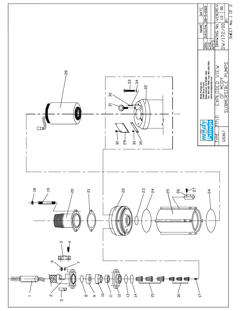 Mody Pumps G 556 T User Manual | Page 17 / 25