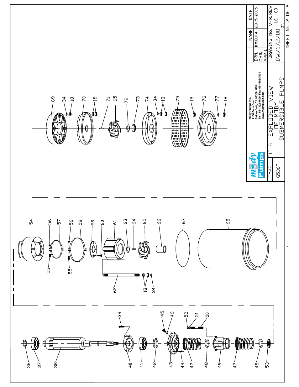 Mody Pumps G 556 T User Manual | Page 18 / 25