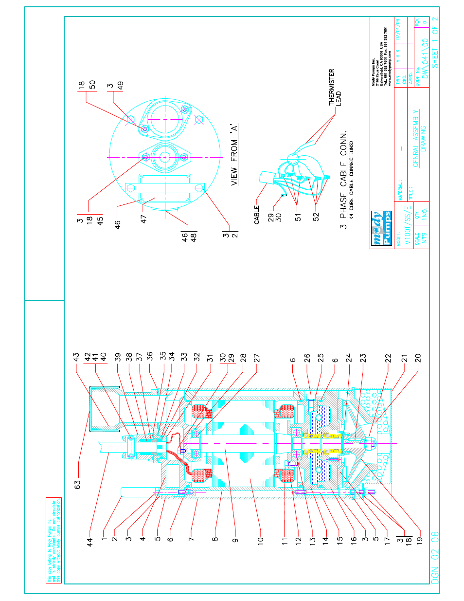 Mody Pumps M 100 T_316SS SERIES User Manual | Page 12 / 16