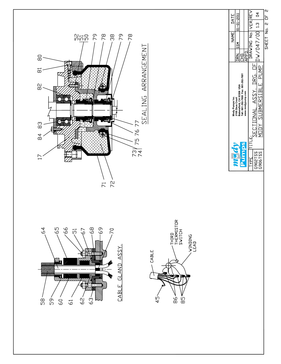 Mody Pumps G 902_G906TSS316 User Manual | Page 10 / 15