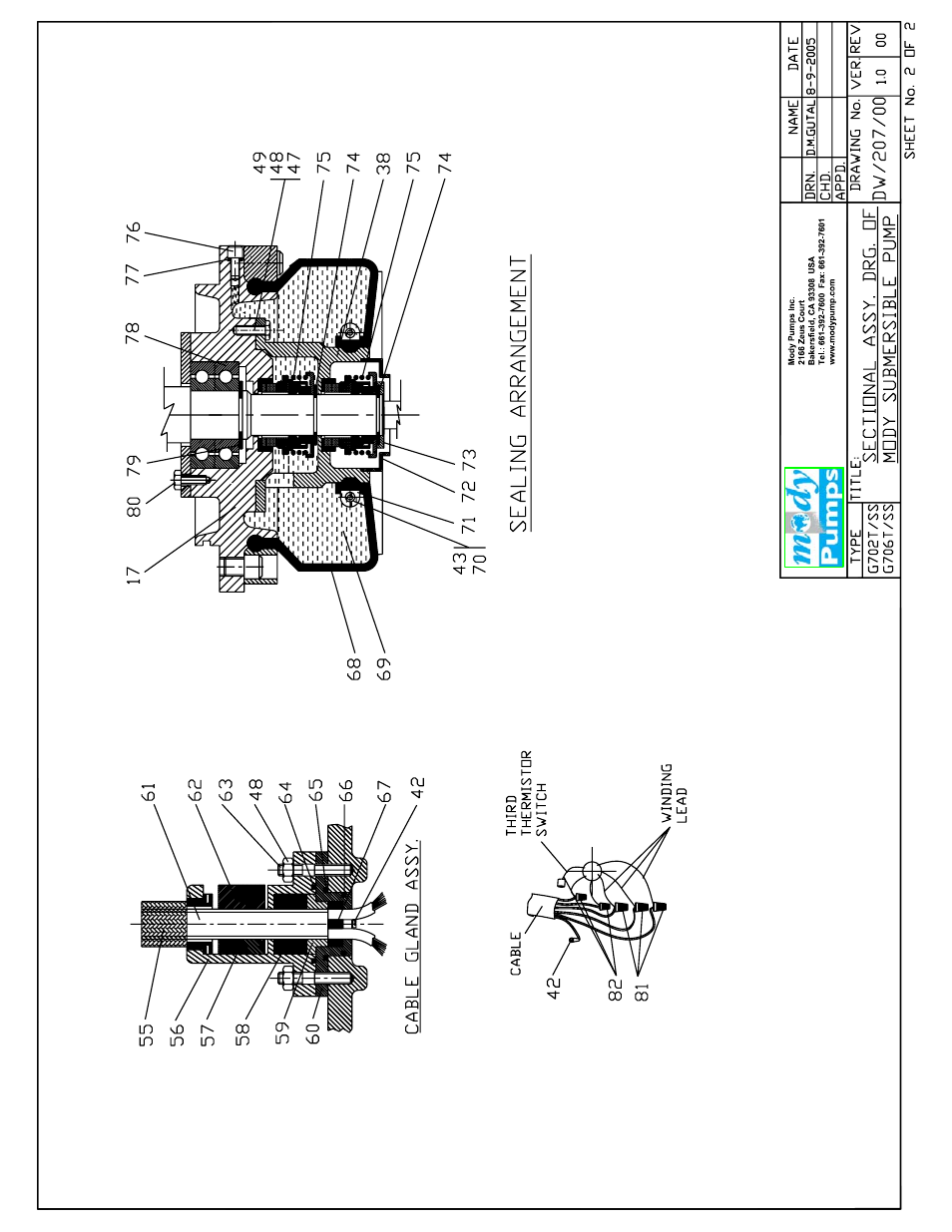 Mody Pumps G 706 T_316SS User Manual | Page 12 / 15