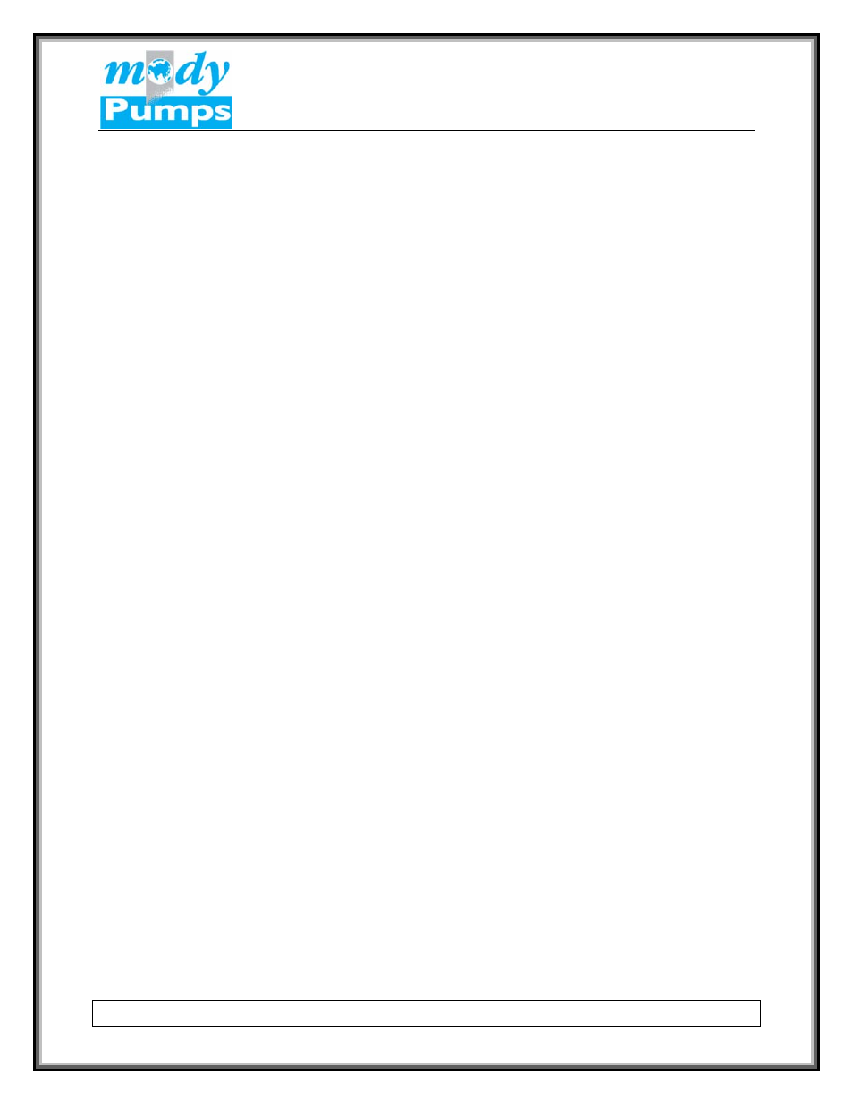 Mody Pumps G 706 T_316SS User Manual | Page 2 / 15