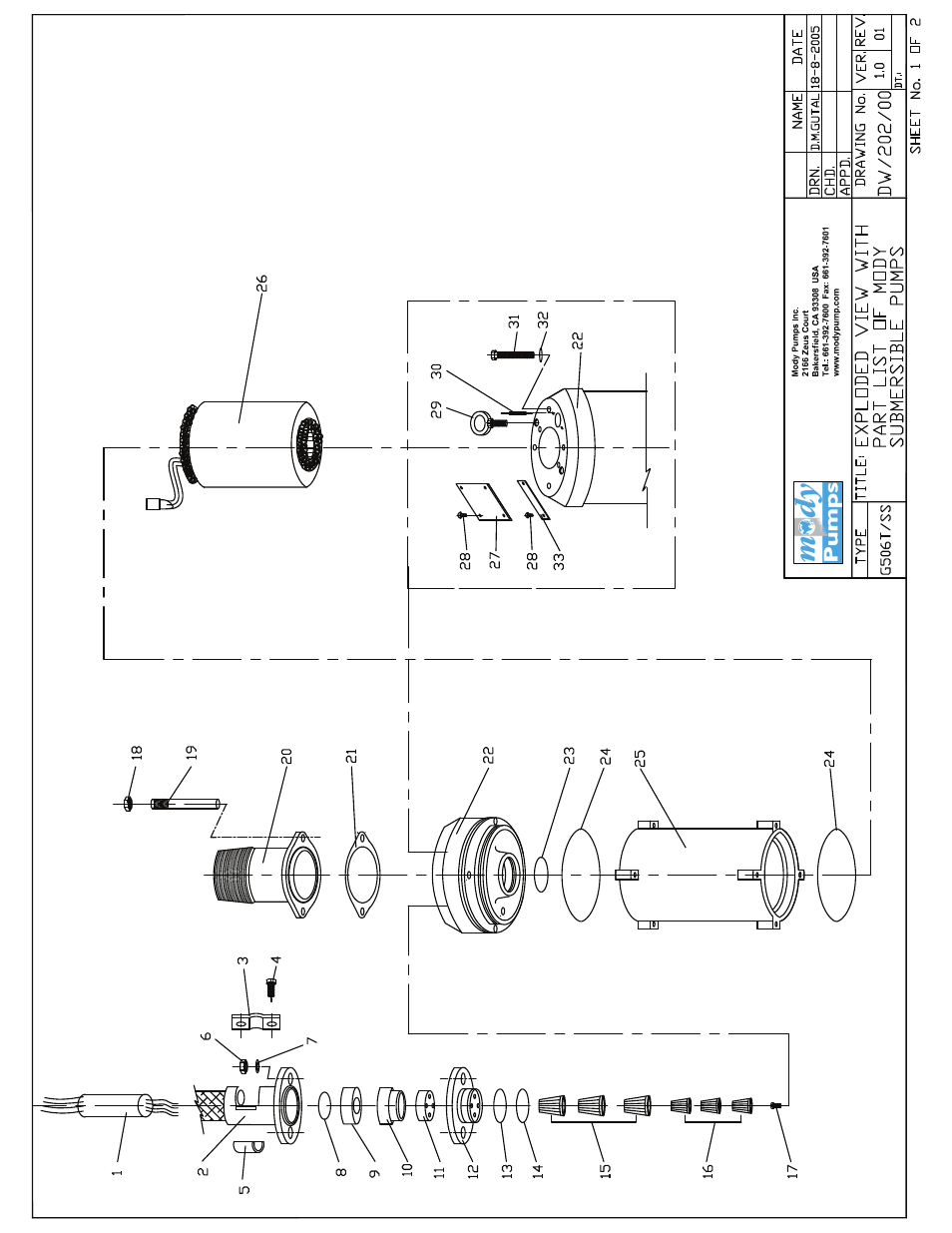 Mody Pumps G 506_536_556T_SS316 User Manual | Page 12 / 24