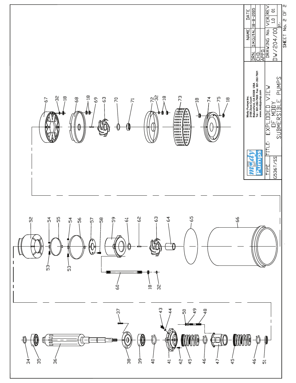 Mody Pumps G 506_536_556T_SS316 User Manual | Page 13 / 24