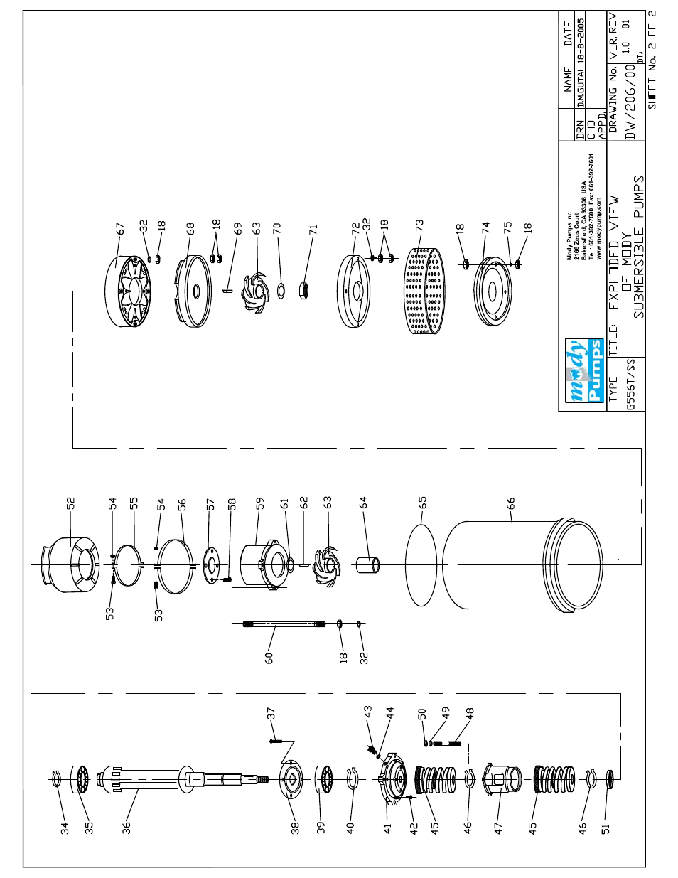 Mody Pumps G 506_536_556T_SS316 User Manual | Page 21 / 24