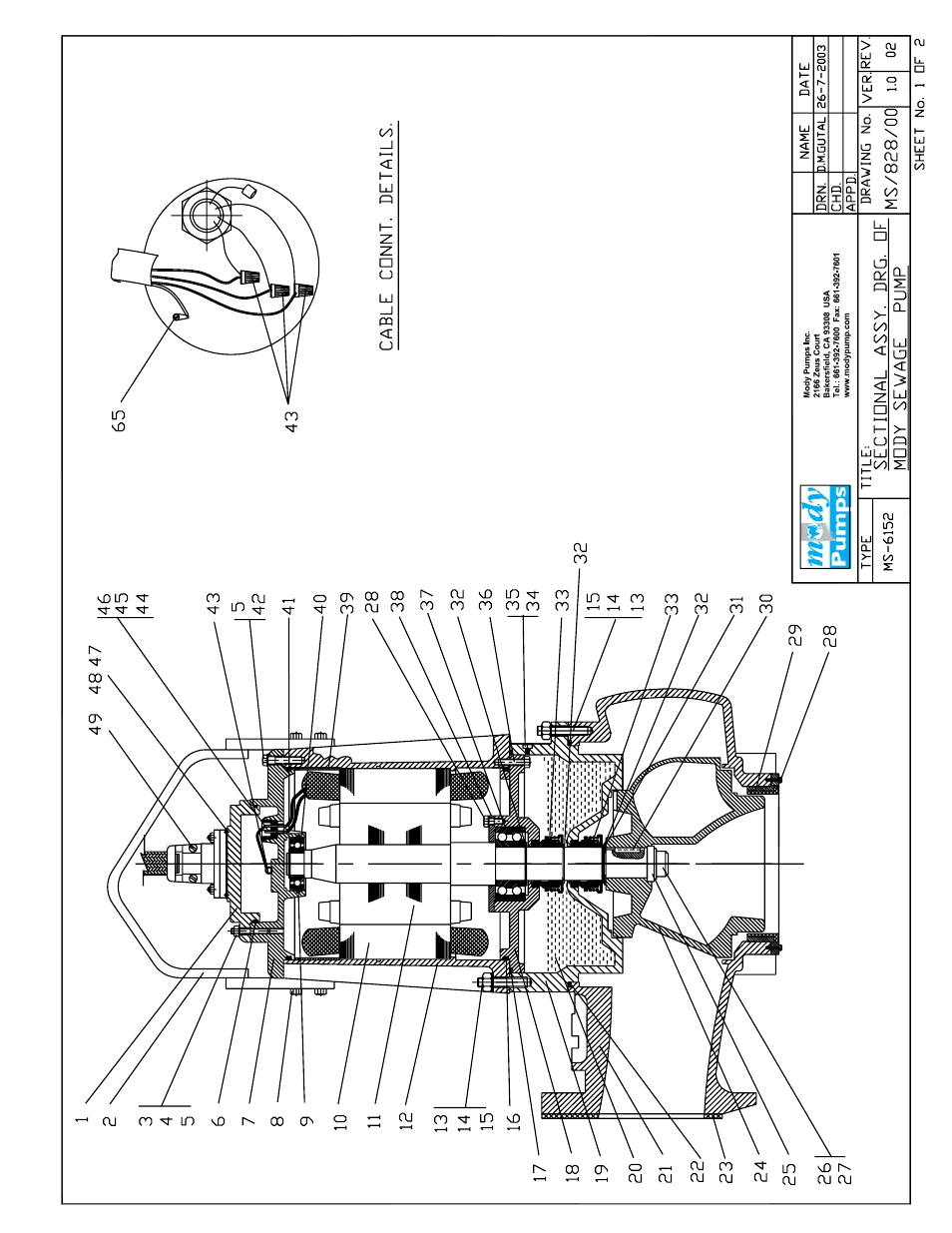 Mody Pumps MS 6202 User Manual | Page 10 / 21