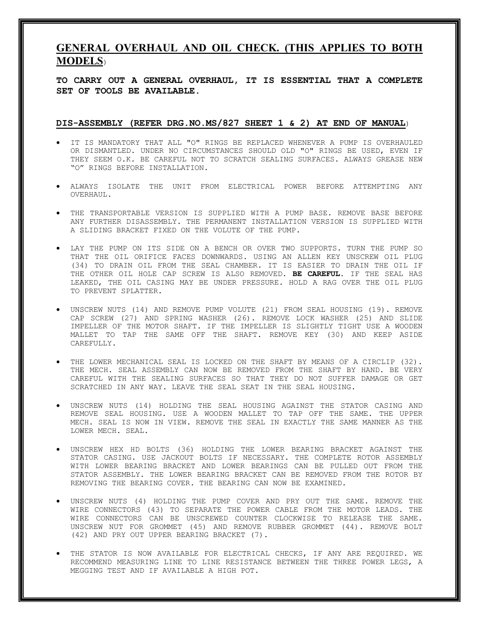 Mody Pumps MS 6202 User Manual | Page 7 / 21