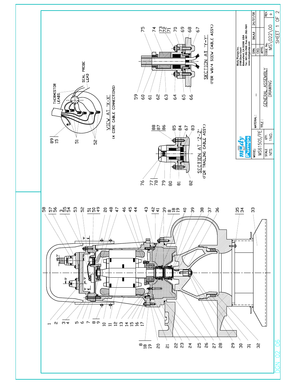 Mody Pumps MS 6150 User Manual | Page 14 / 16