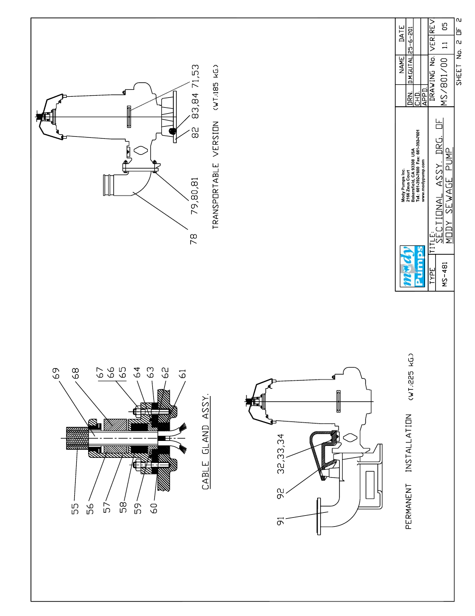 Mody Pumps MS 482 User Manual | Page 15 / 26