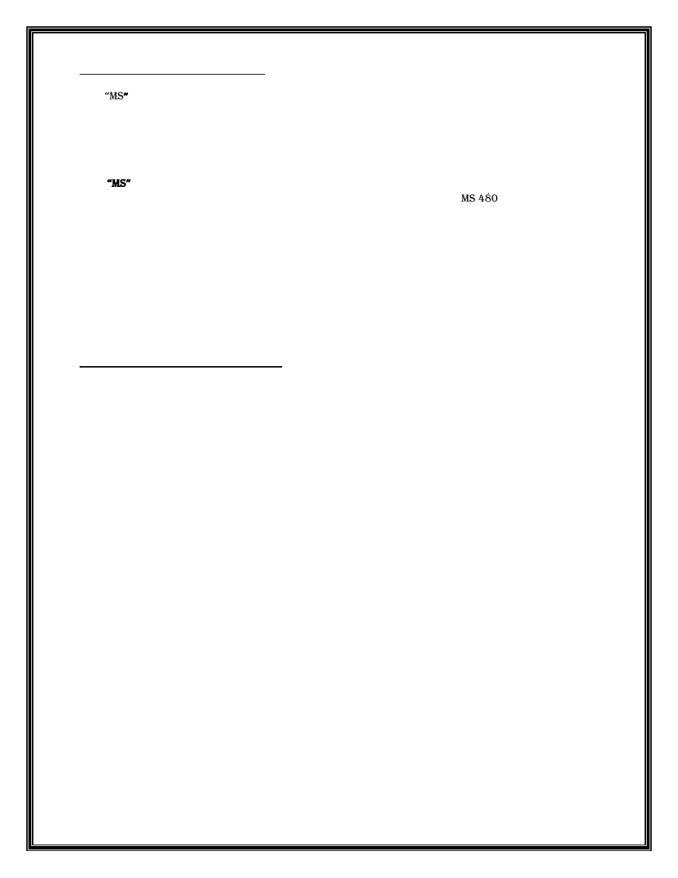 General information, Technical description | Mody Pumps MS 482 User Manual | Page 3 / 26