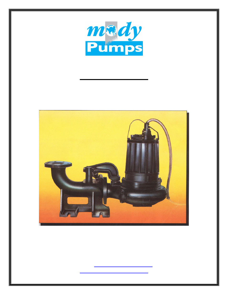 Mody Pumps MS 252 User Manual | 17 pages