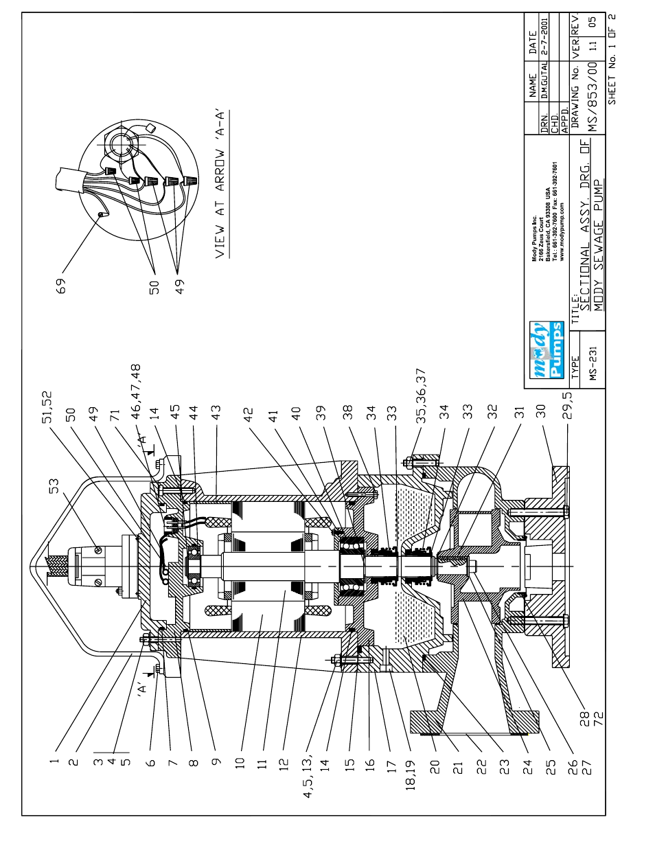 Mody Pumps MS 232 User Manual | Page 13 / 22