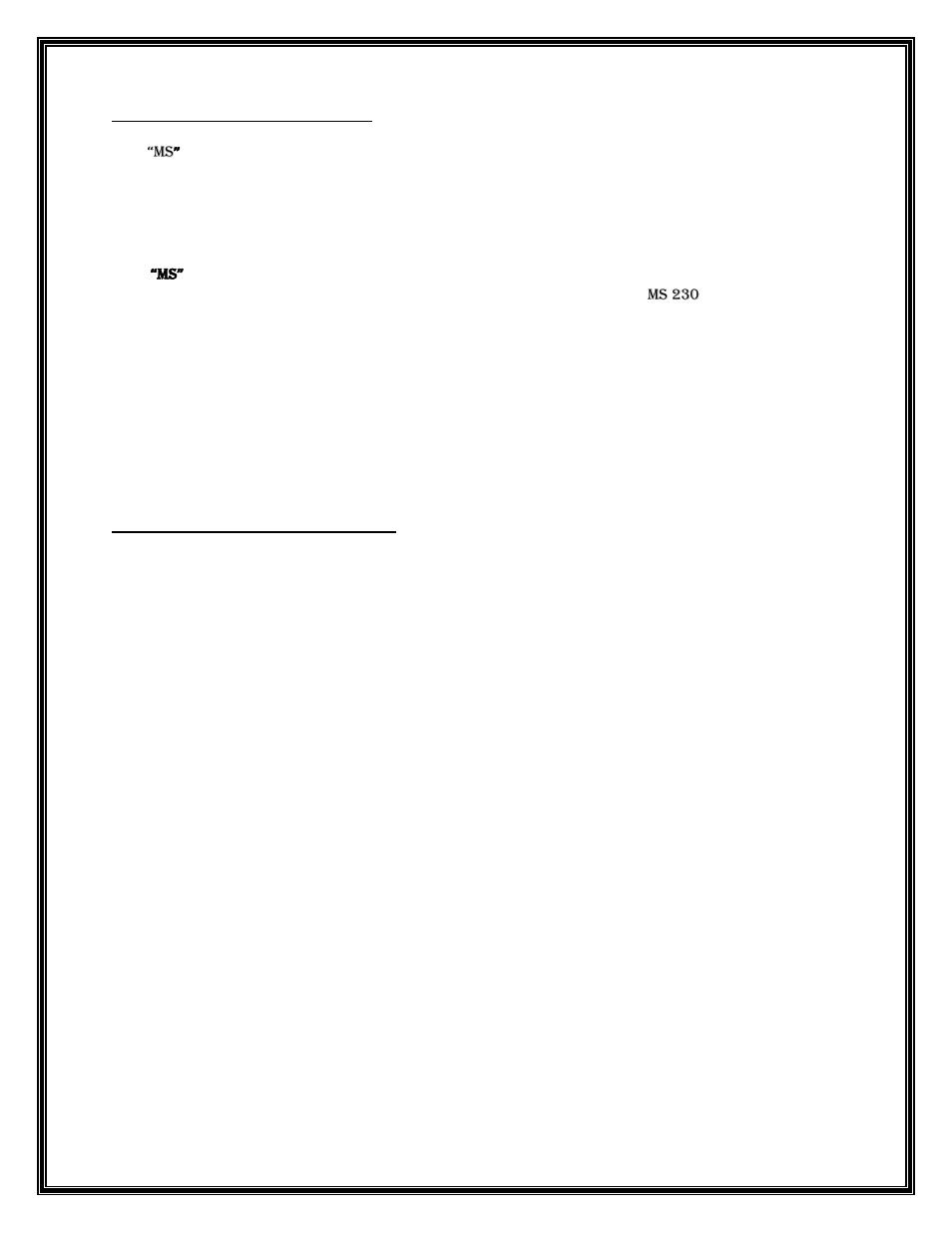 General information, Technical description | Mody Pumps MS 232 User Manual | Page 3 / 22