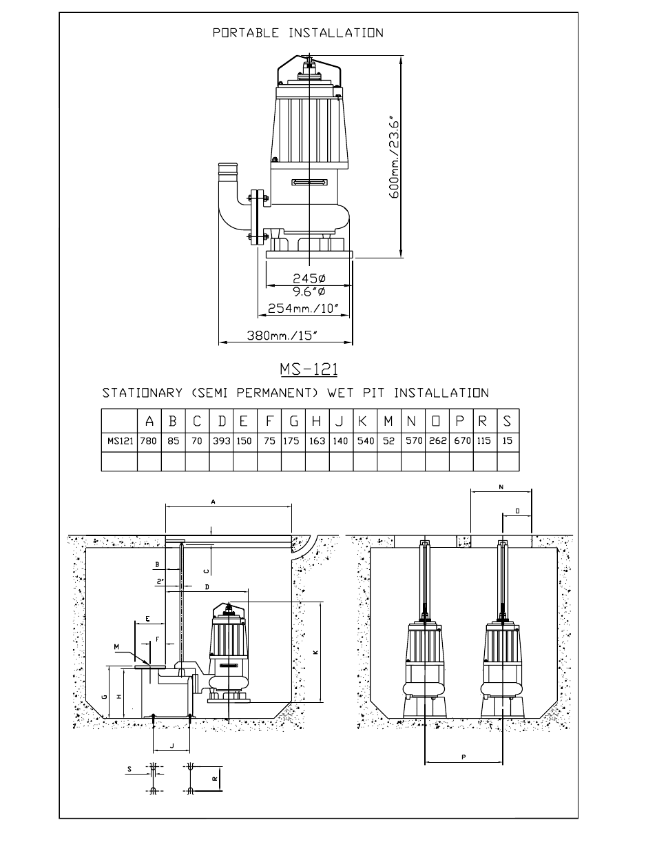 Mody Pumps MS 121 User Manual | Page 12 / 17