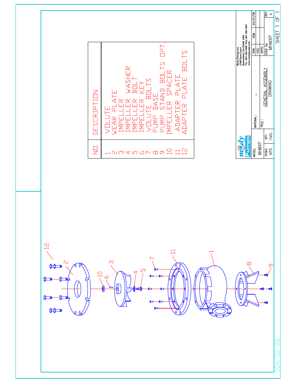 Mody Pumps MHMXP 6 X 12 User Manual | Page 17 / 18