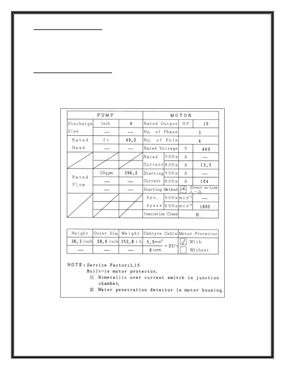 Mody Pumps MHC4, 10HP User Manual | Page 5 / 12