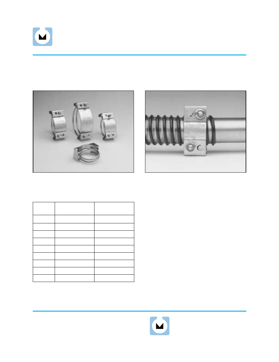 Morris MORR-TITE Hose Clamps User Manual | 1 page