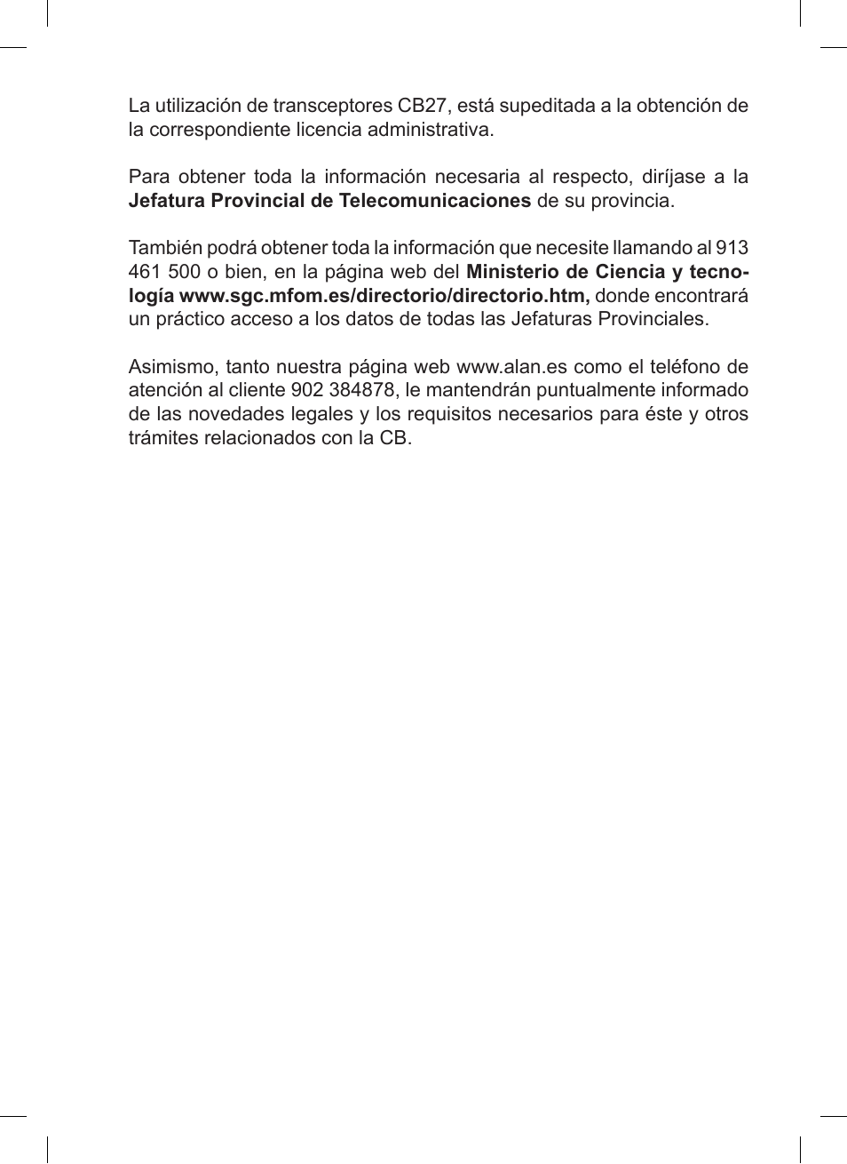 MIDLAND Alan 48 Excel multi User Manual | Page 30 / 74