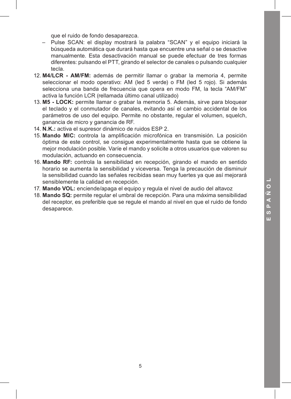 MIDLAND Alan 48 Excel multi User Manual | Page 35 / 74