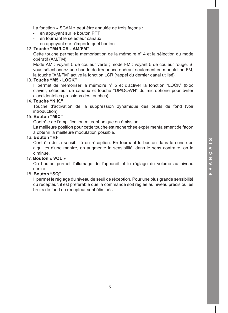MIDLAND Alan 48 Excel multi User Manual | Page 45 / 74