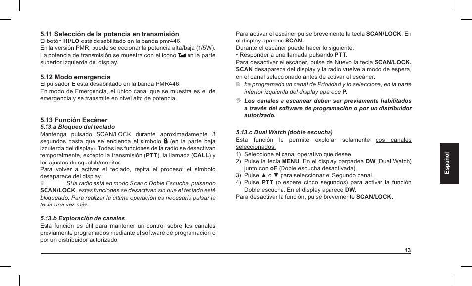 MIDLAND Alan HP 450 2A User Manual | Page 110 / 142