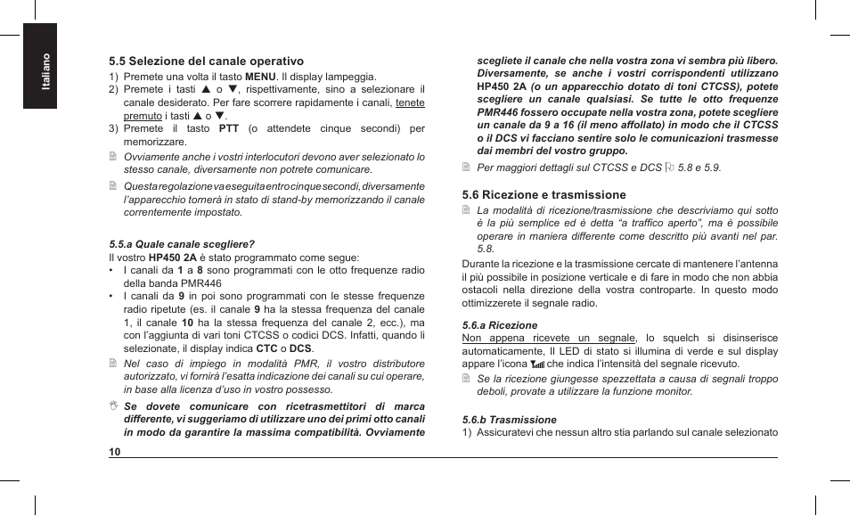 MIDLAND Alan HP 450 2A User Manual | Page 13 / 142