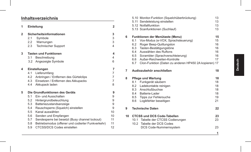 MIDLAND Alan HP 450 2A User Manual | Page 50 / 142