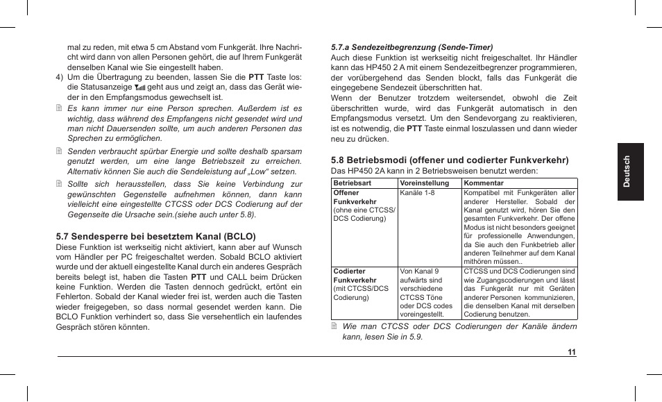 MIDLAND Alan HP 450 2A User Manual | Page 60 / 142