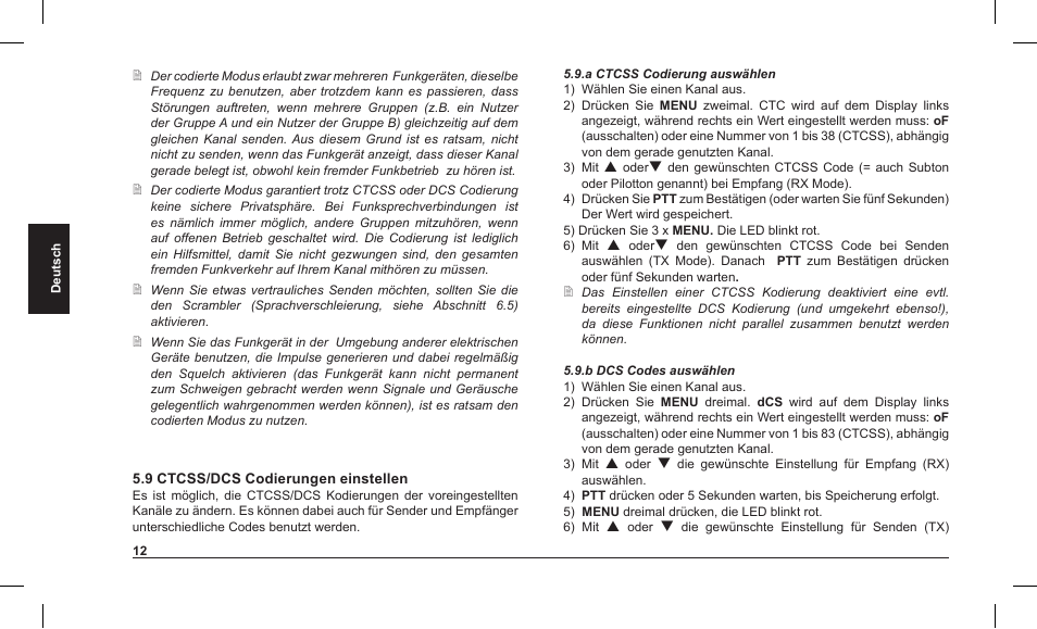 MIDLAND Alan HP 450 2A User Manual | Page 61 / 142