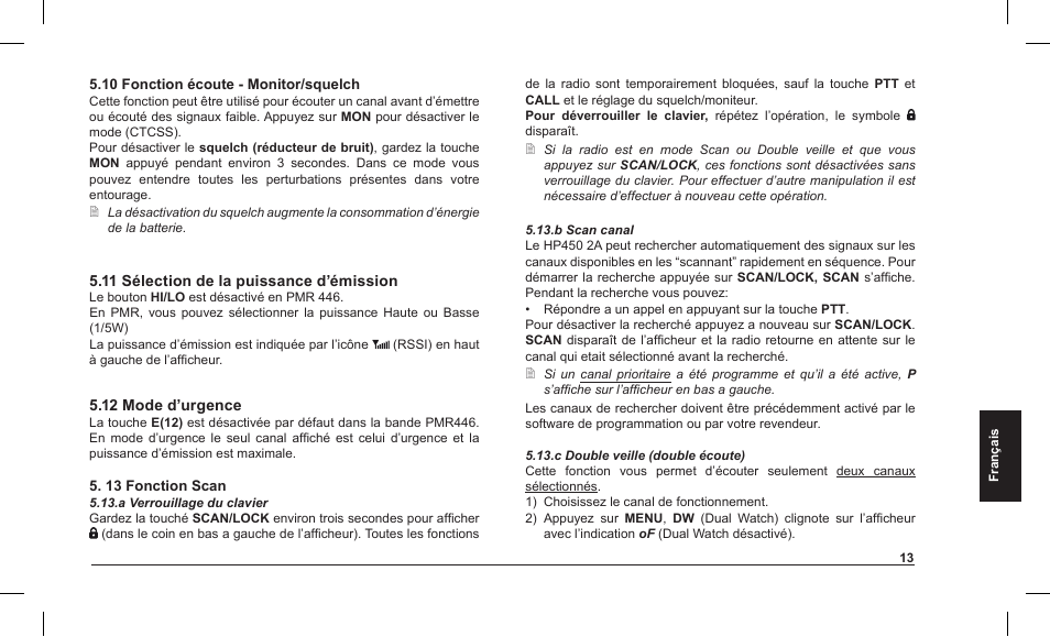 MIDLAND Alan HP 450 2A User Manual | Page 87 / 142