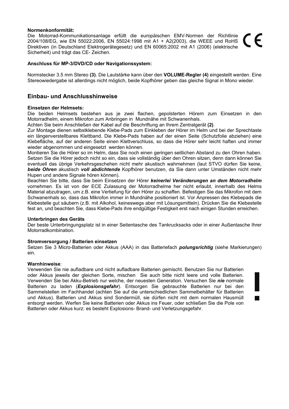 MIDLAND Albrecht AE600 User Manual | Page 2 / 12