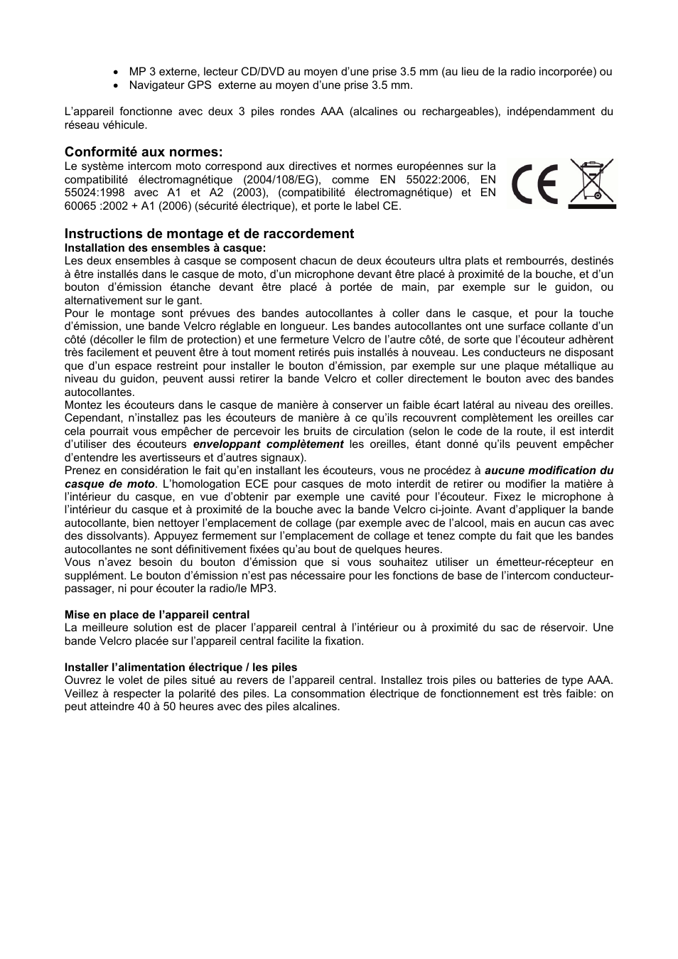 MIDLAND Albrecht AE600 User Manual | Page 8 / 12