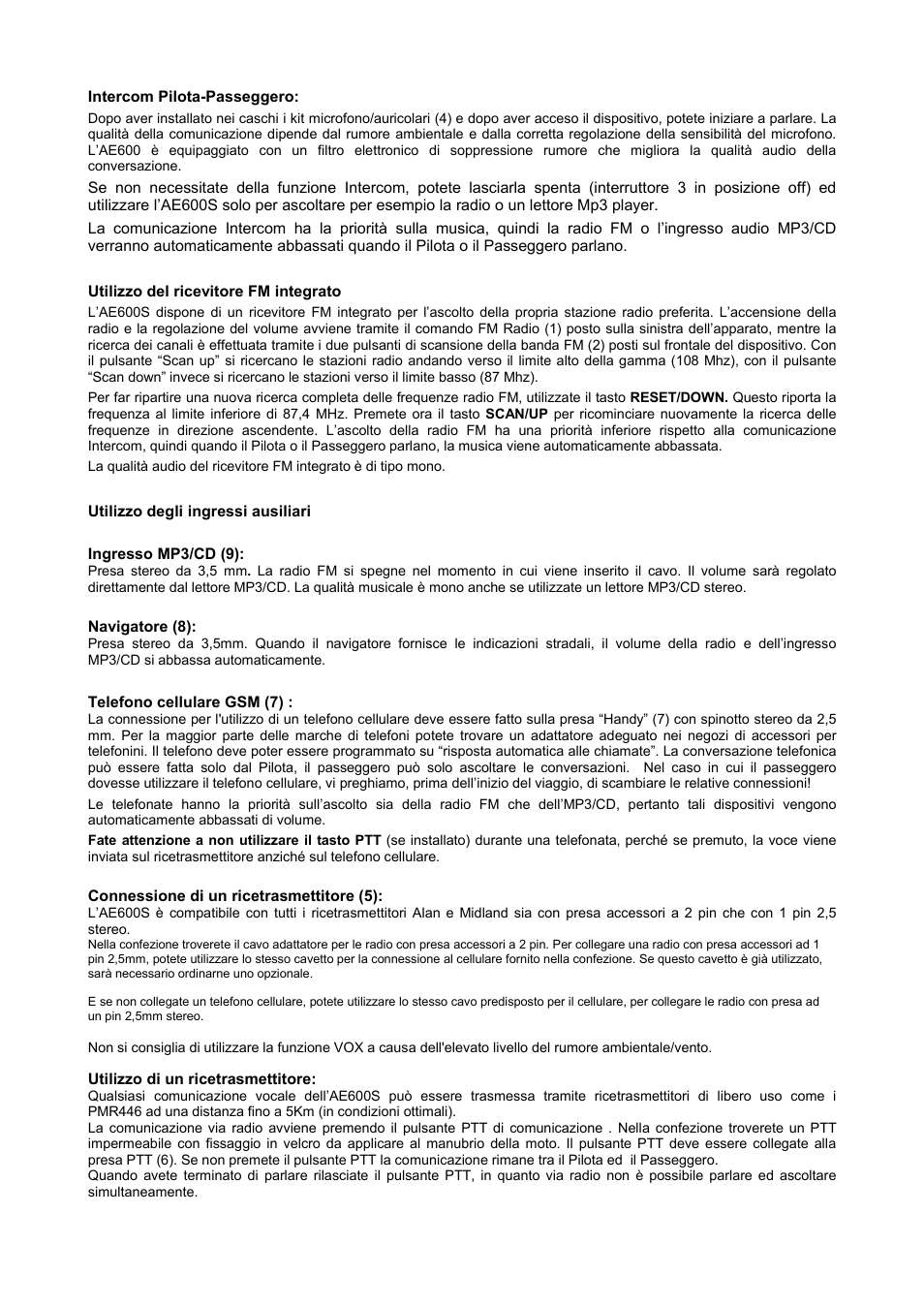 MIDLAND Albrecht AE600S User Manual | Page 15 / 16