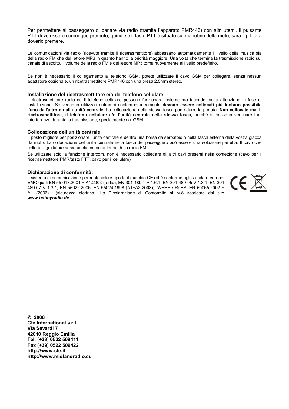 MIDLAND Albrecht AE600S User Manual | Page 16 / 16