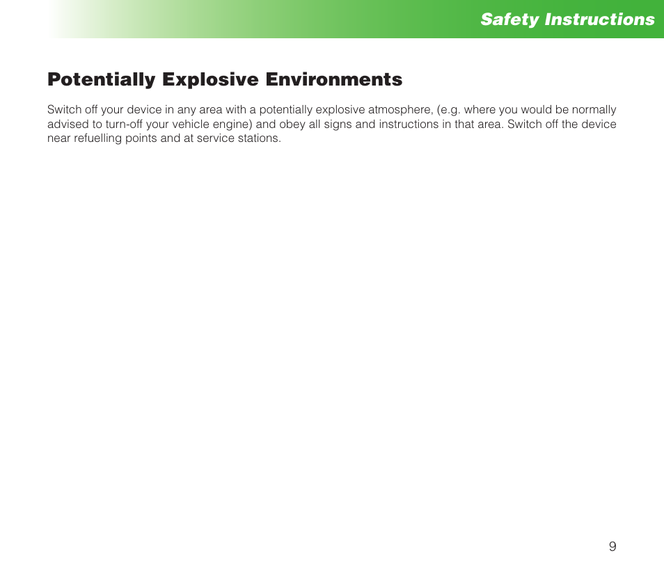 Potentially explosive environments | MIDLAND Geopoint Box SMS User Manual | Page 10 / 55