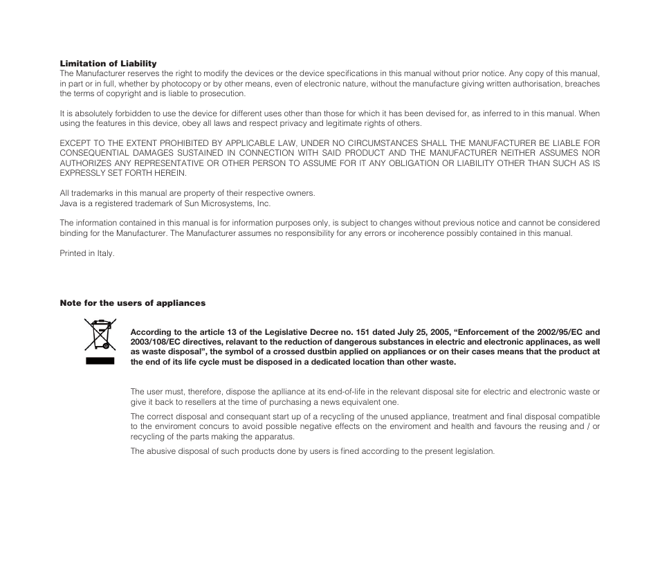 MIDLAND Geopoint Box SMS User Manual | Page 3 / 55