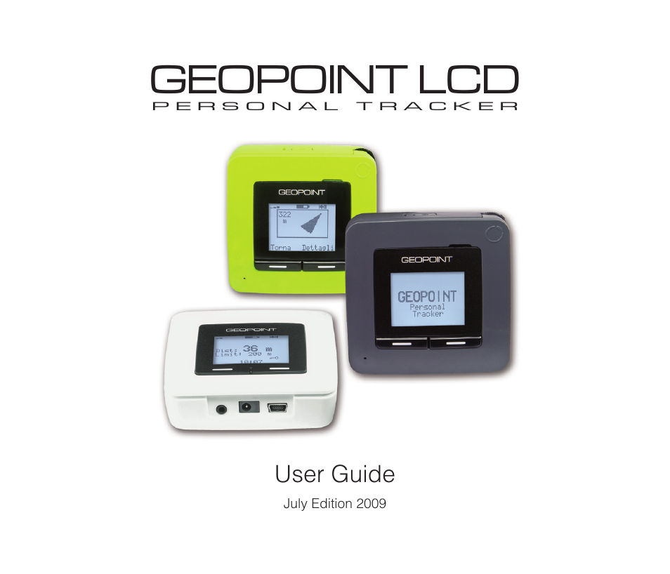 Geopoint lcd | MIDLAND Geopoint Voice LCD User Manual | Page 2 / 52