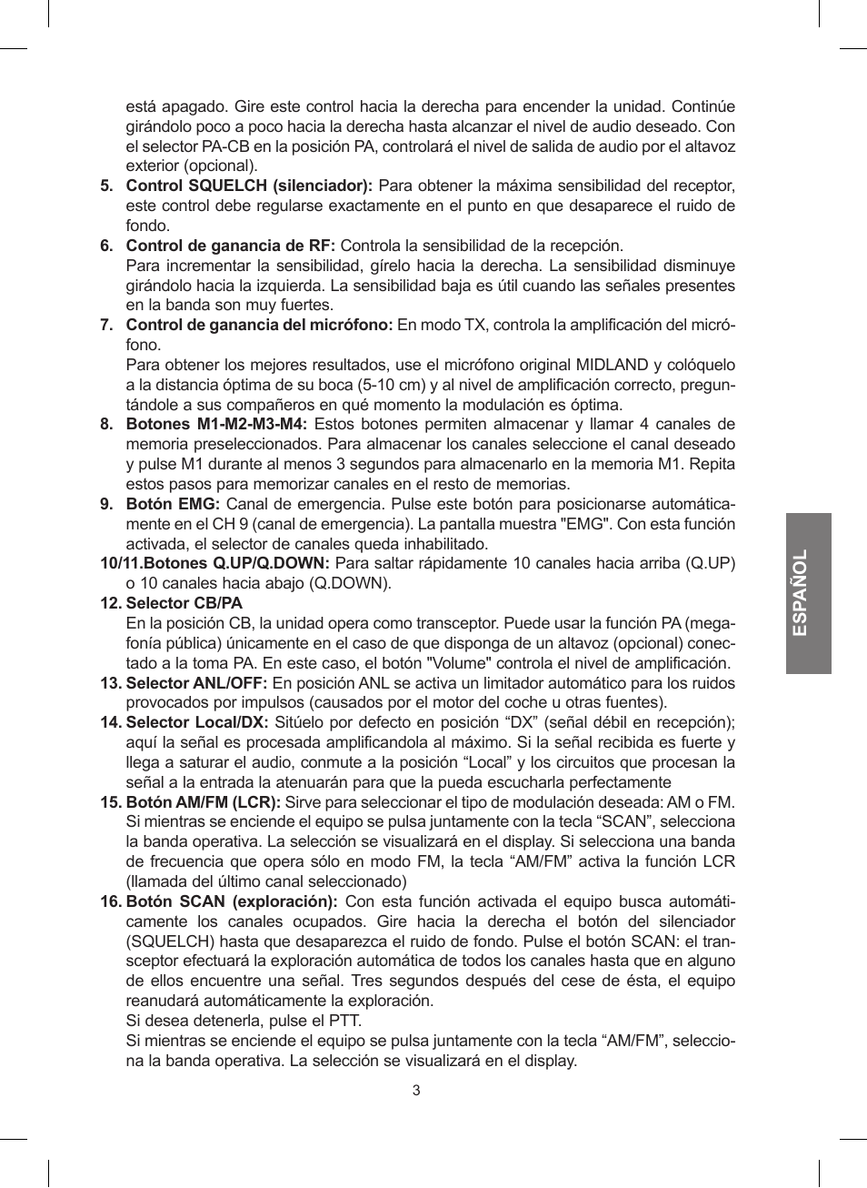 MIDLAND 248 User Manual | Page 27 / 68