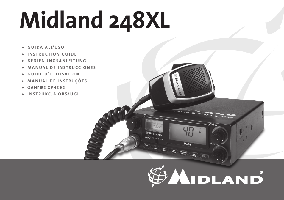 MIDLAND 248XL User Manual | 56 pages